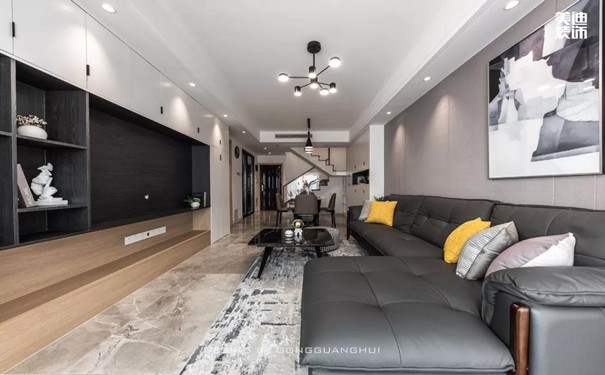 客厅颜色搭配效果图片