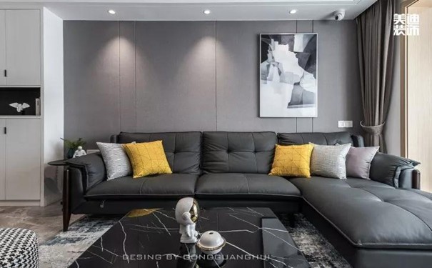 客厅颜色搭配效果图片